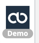 Displaying a badge below the square logo