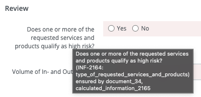 This question for INF-2164 is a asked because DOC-34 and INF-2165 requested it